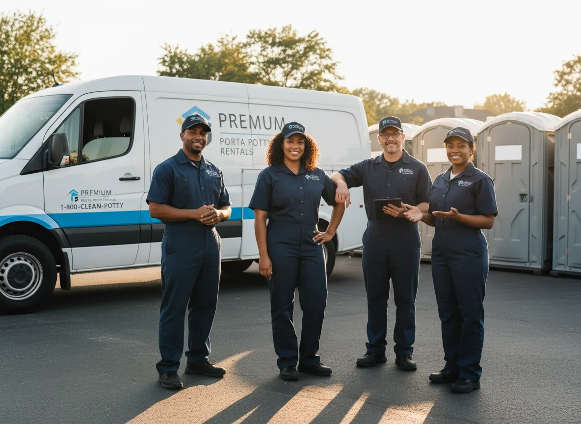 VIP Portable Toilets company in Bluffs, IL